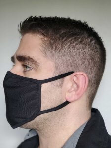 Cloth Face Mask with Ear Straps